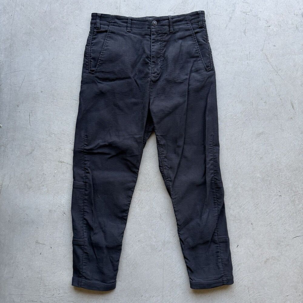 Stone Island Shadow Project Mens 34x27 Black Trousers Pants Streetwear Italy